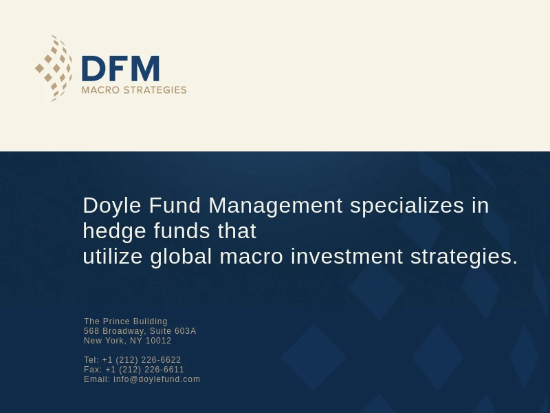 DFM - Doyle Fund Management - Global Macro Fund Specialists