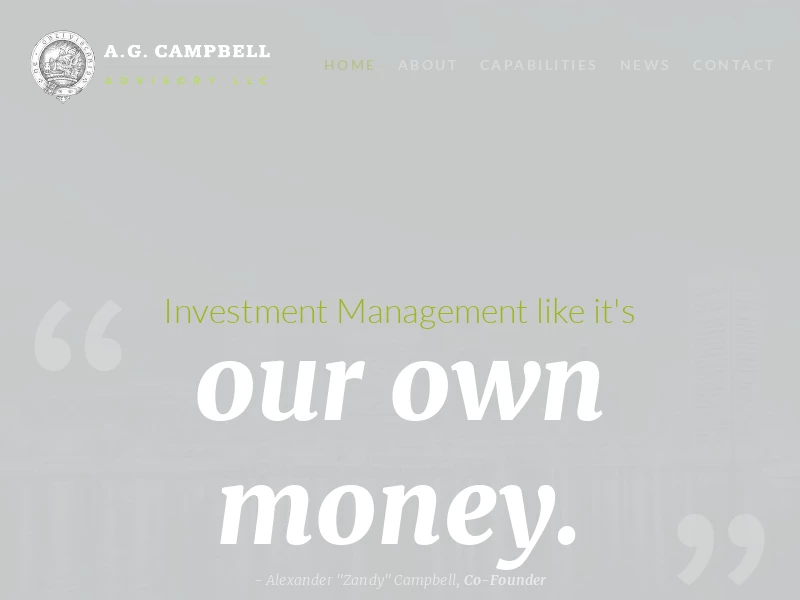 A.G. Campbell Advisory | Wealth Management Firm in Baltimore, MD