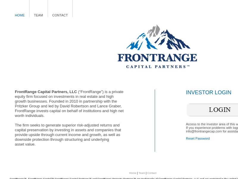 FrontRange Capital Partners, LLC