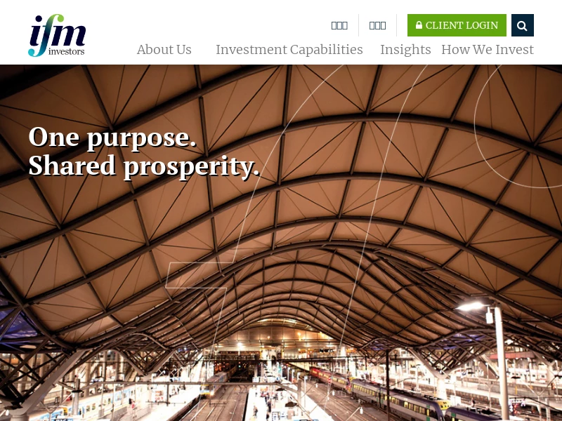 IFM Investors - global institutional investment manager