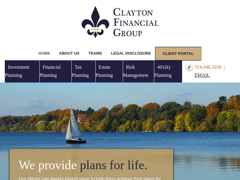 Clayton Financial Group – Plans for Life