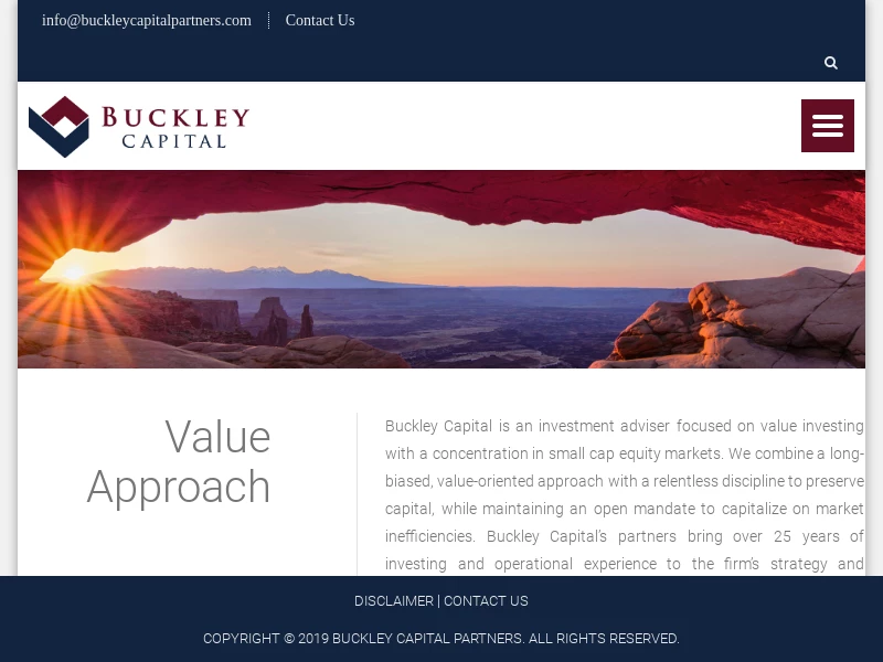 buckleycapitalpartners.com – Buckley Capital Partners