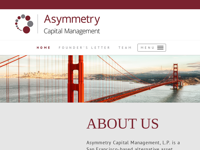 Capital Management | San Francisco, CA - Asymmetry Capital Management