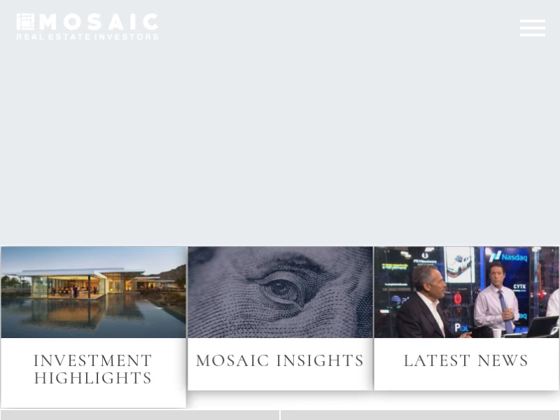 Mosaic Real Estate Investors