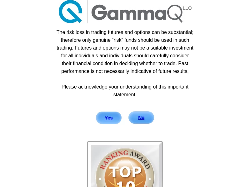 GammaQ | Commodity investing with unparalleled insight.