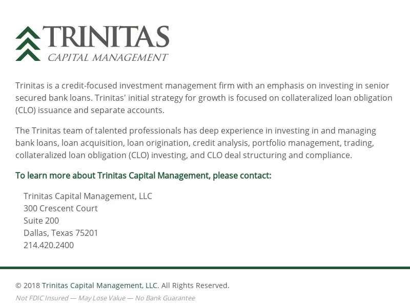 Trinitas Capital Management