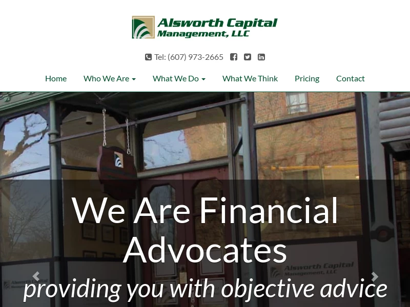 Home | Alsworth Capital Management, LLC