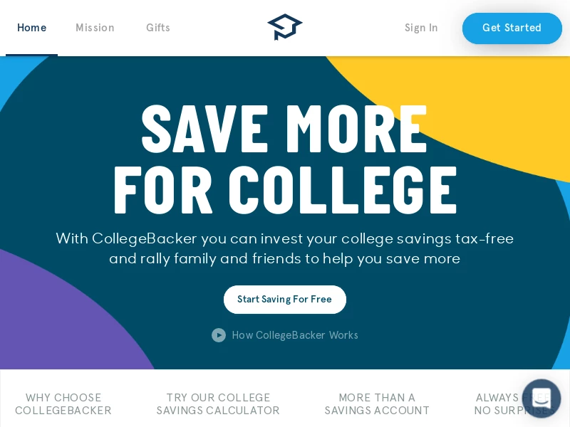 Save smart for college with family and friends - Backer