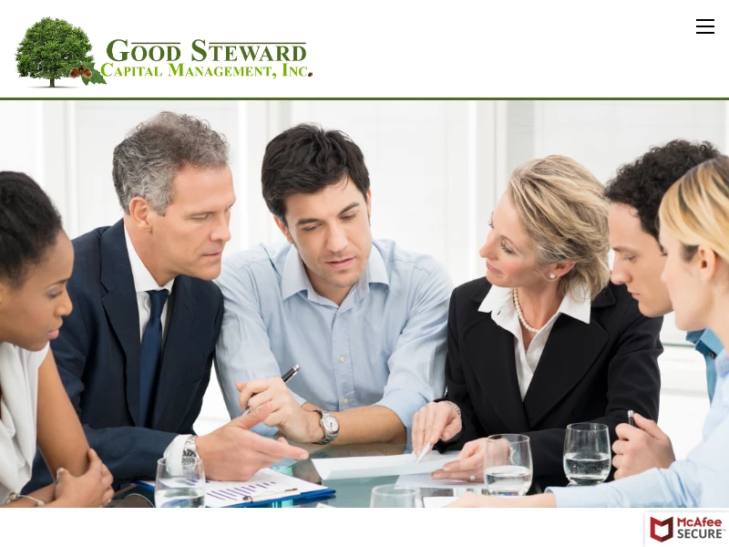Good Steward Capital Management, Inc. – Helping You Control Your Financial Future