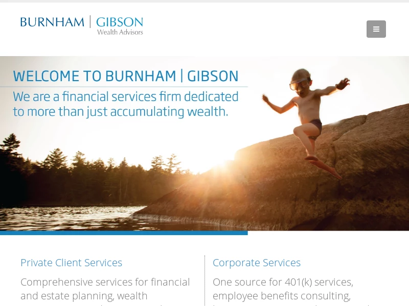 Burnham Gibson | Personal Financial Planning | Financial Advisor