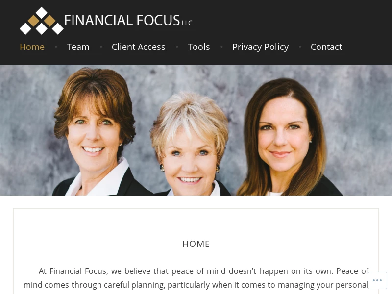 Financial Focus LLC – – Financial Focus LLC | 1917 Palomar Oaks Way – Suite 130 | Carlsbad, CA 92008 | (760) 431-3040 info@FinancialFocusLLC.com