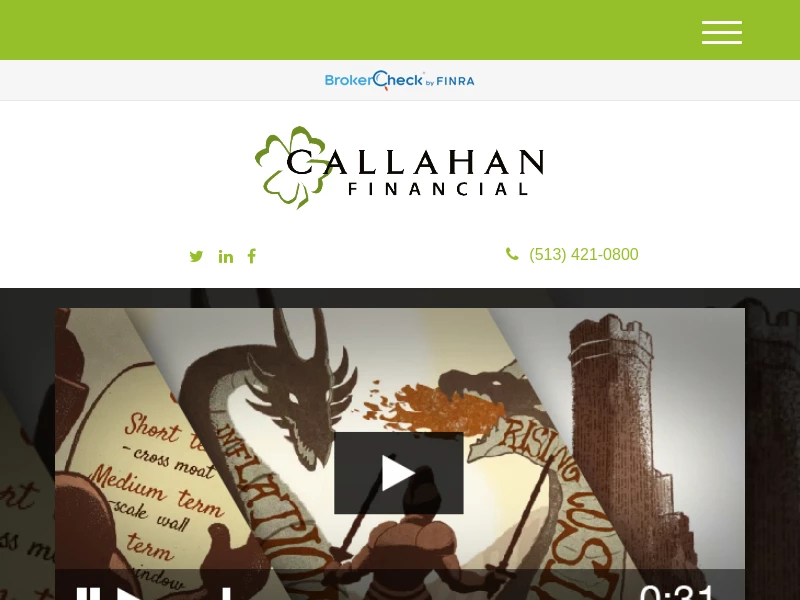 Home | Callahan Financial | Financial Planner | Cincinnati, OH