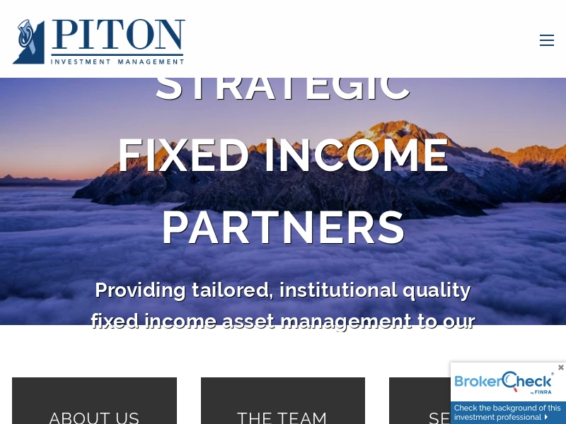 Fixed Income Asset Manager | Fixed Income Specialists for RIAs
