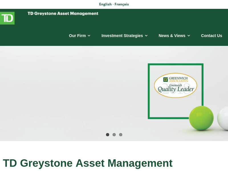 TD Greystone Asset Management