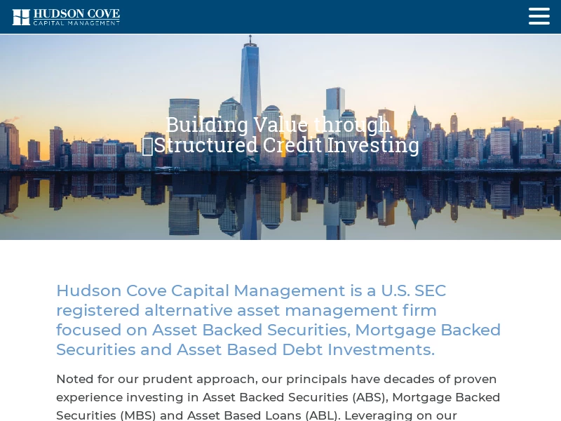 Hudson Cove | Capital Management