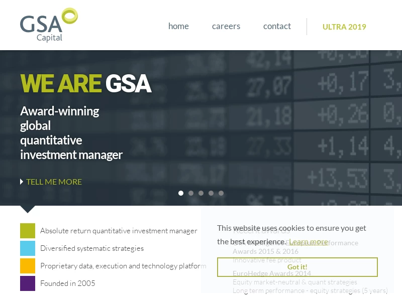 GSA Capital Partners LLP