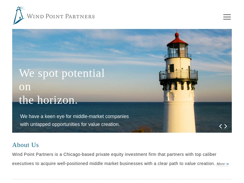 Private Equity for the Middle Market | Chicago | Wind Point Partners