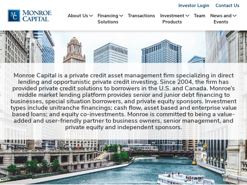 Monroe Capital LLC | Middle Market Lender