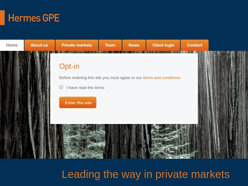 Global Private Equity Partnership Investment - Hermes GPE