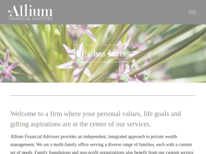 Allium Financial Advisors | Financial Planning in Portland