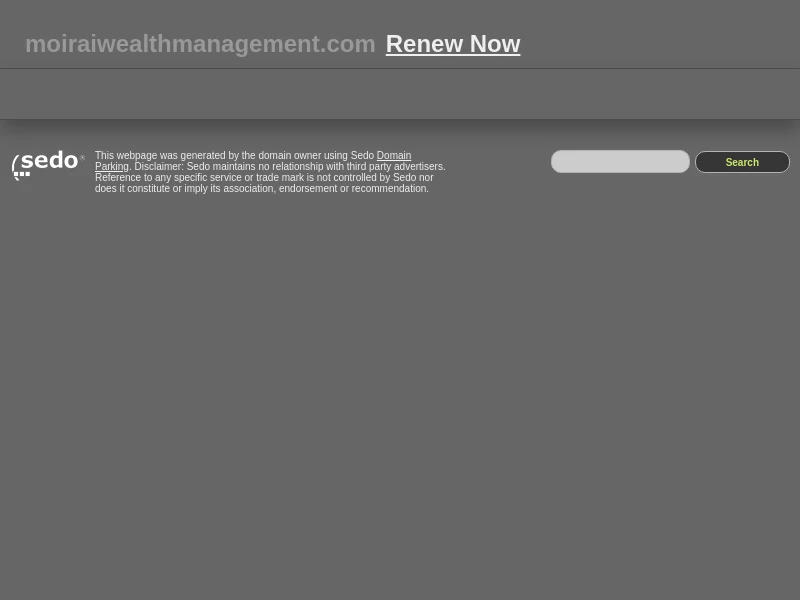 moiraiwealthmanagement.com -  Resources and Information.