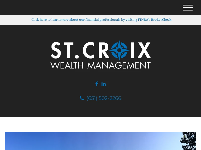 St. Croix Wealth Management | Financial Advisor Stillwater, Woodbury, MN & Hudson, WI