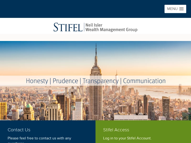 Neil Isler Wealth Management Group - Garden City, NY 11530 | Stifel
