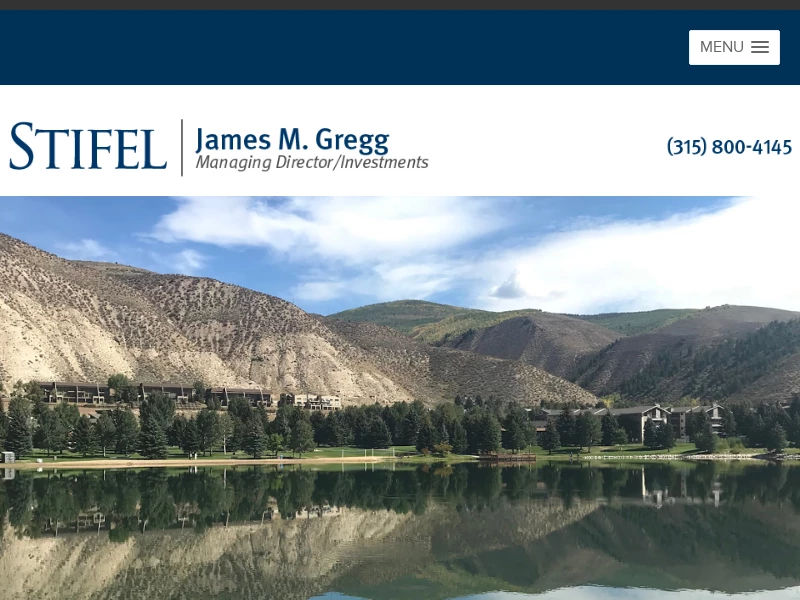 Stifel | James M. Gregg | Financial Advisor | DeWitt, New York