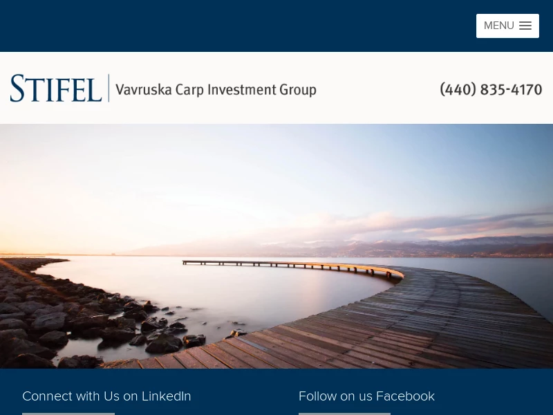 Stifel | Vavruska Investment Group | Financial Advisor | Westlake, Ohio
