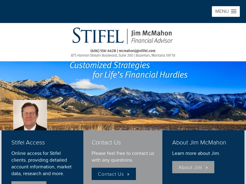 Stifel | Jim McMahon | Financial Advisor