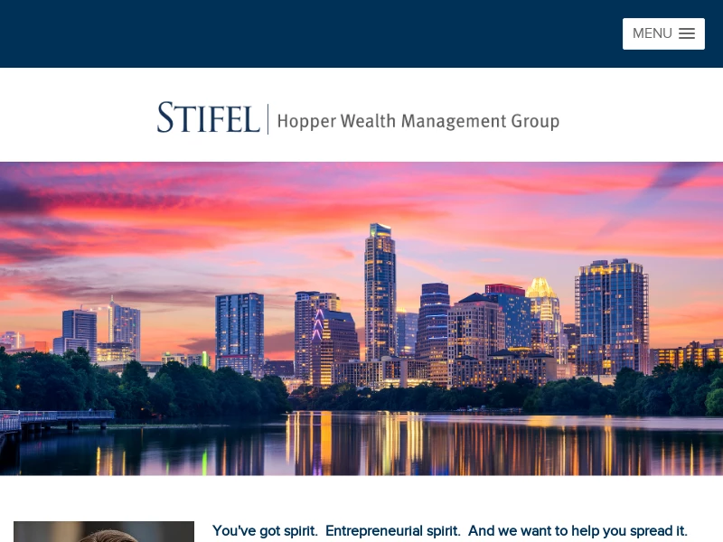 Stifel | Grayson Hopper | Financial Advisor