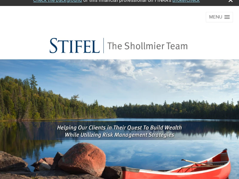 Stifel | The Shollmier Team | Financial Advisors | Little Rock, Arkansas
