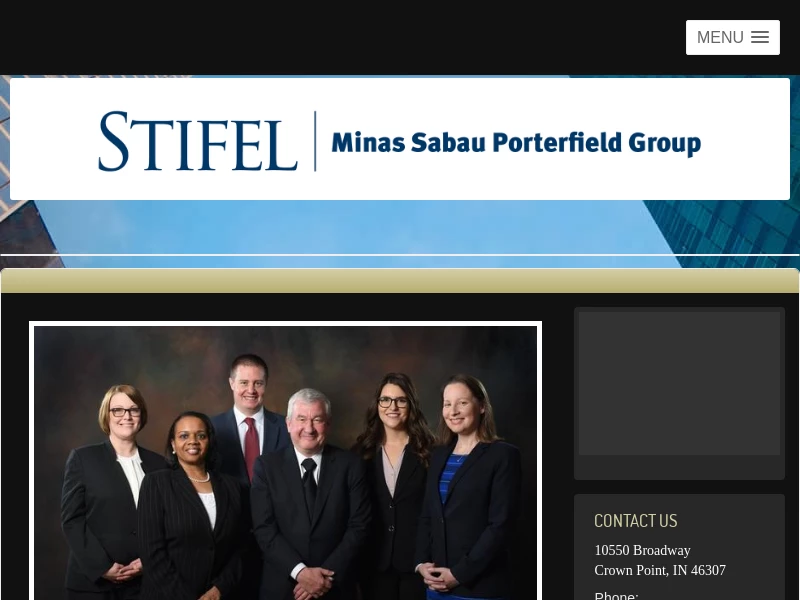 Minas Sabau Porterfield Group - Crown Point, IN 46307 | Stifel