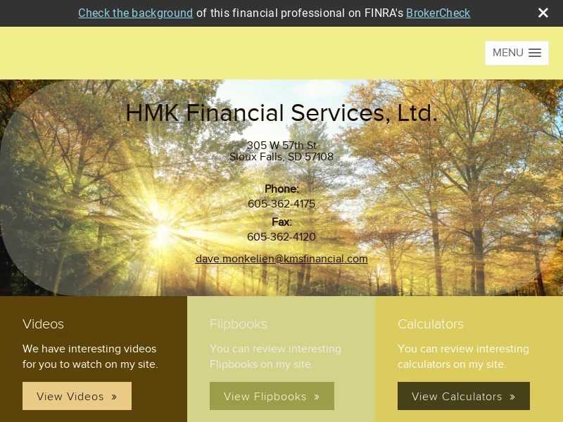 HMK Financial Services, Ltd. | Sioux Falls, South Dakota