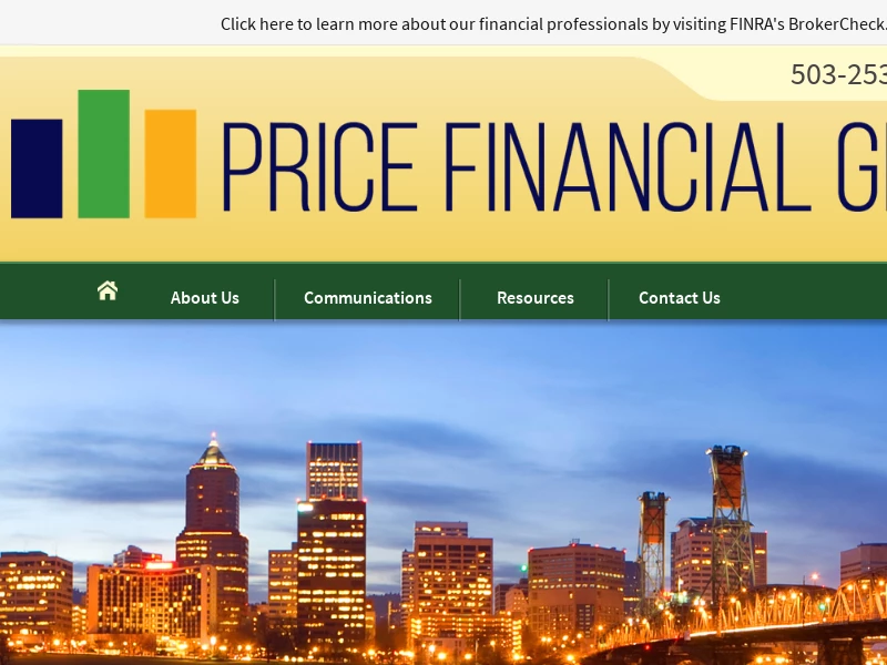 Price Financial Group Financial Advisors Oregon and Washington