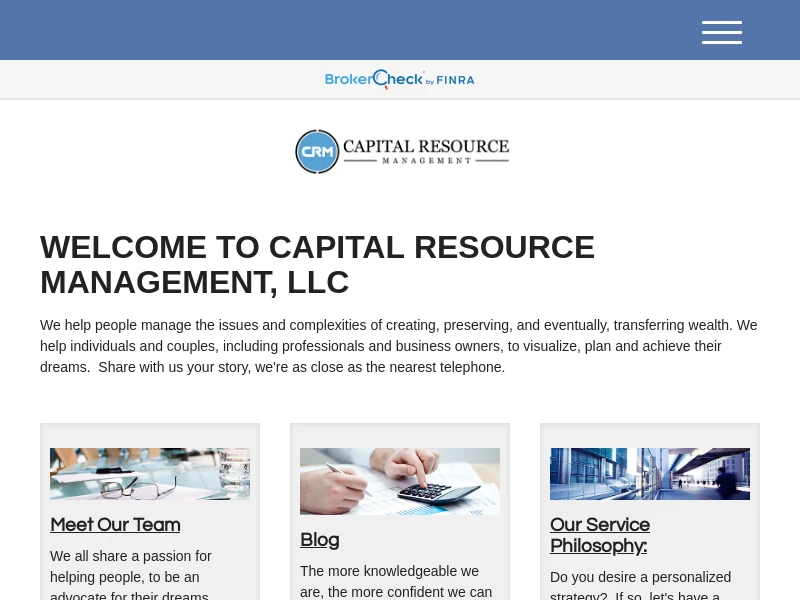 Home | Capital Resource Management