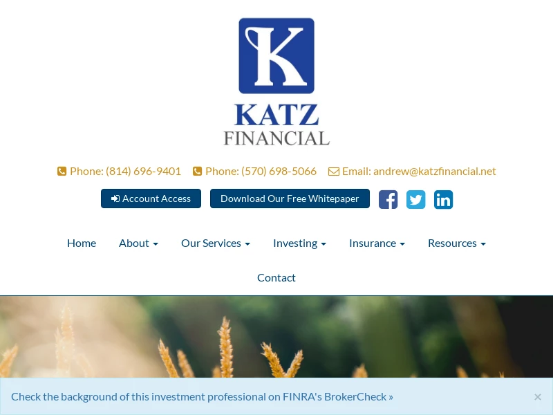 Home | Katz Financial