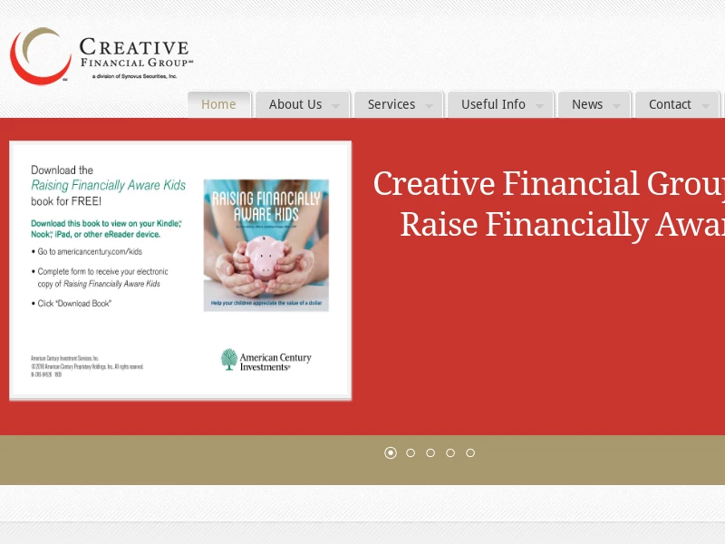 Creative Financial Group | Creative Financial Group, a division of Synovus Securities, Inc.
