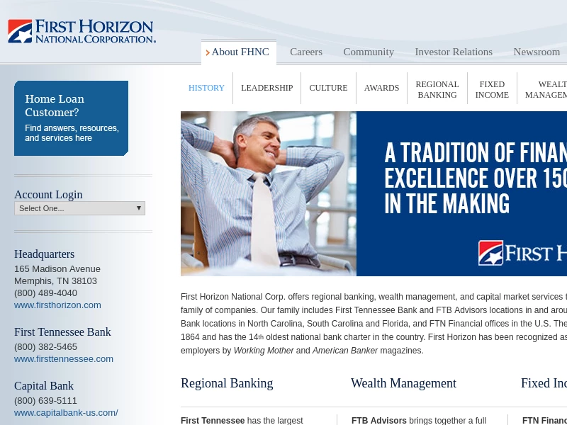 First Horizon Bank - A Trusted Choice for Financial Services