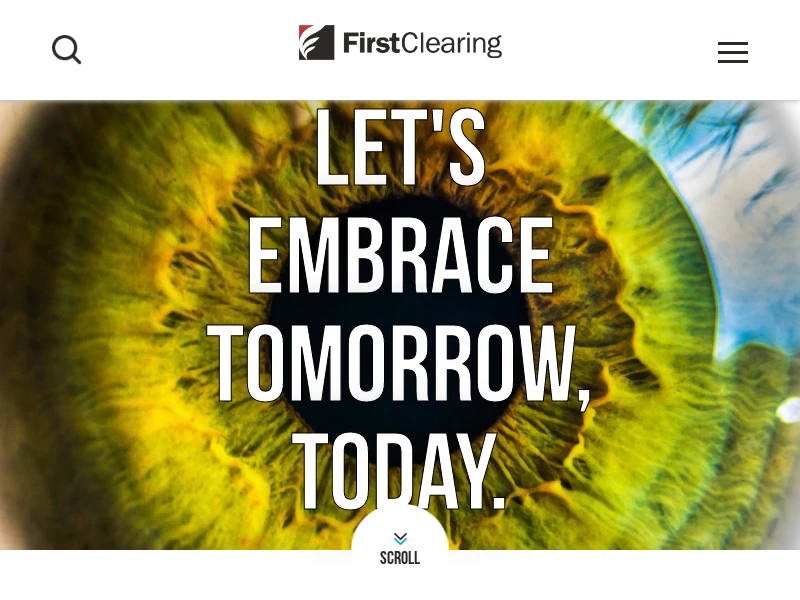 Correspondent Clearing Firm with Brokerage Expertise - First Clearing