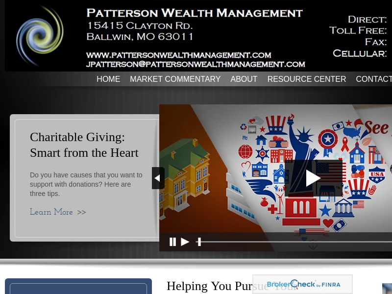 Home | Patterson Wealth Management, LLC