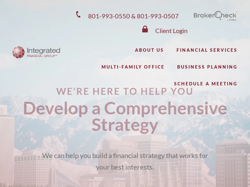 Need Financial Advice? We Can Help. | Integrated Financial Group™