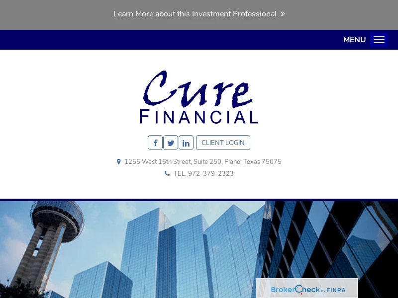 Home | Cure Financial