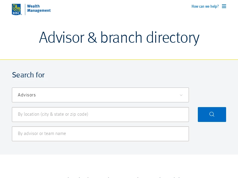 RBC Wealth Management - Rochester, NY - Home