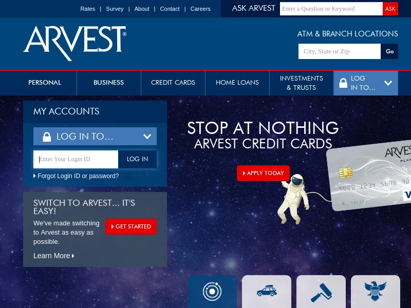 Banking, Investments, Mortgage Loans | Arvest Bank