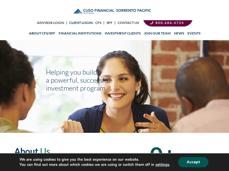 CUSO Financial Services | Sorrento Pacific Financial