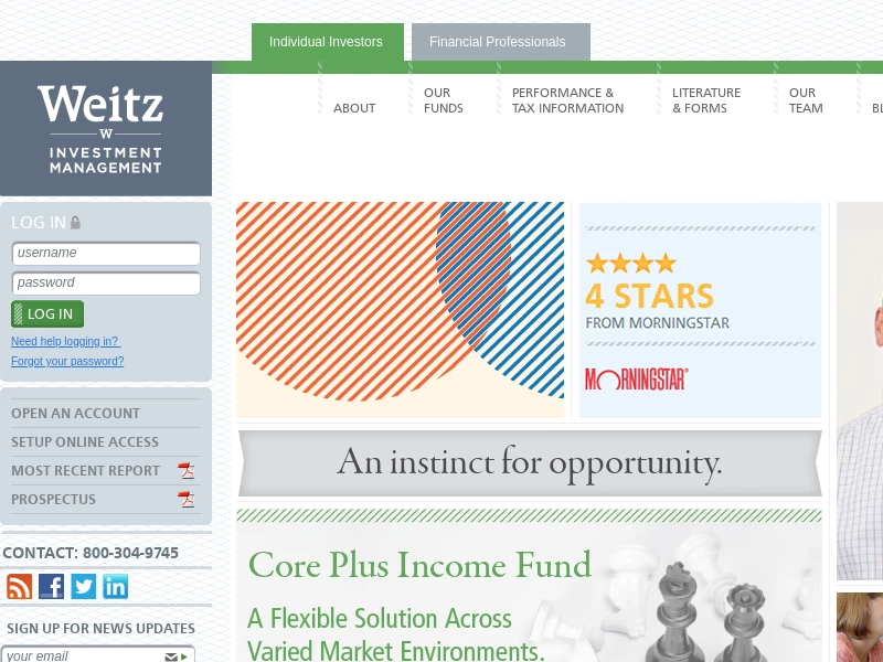 Weitz - Homepage