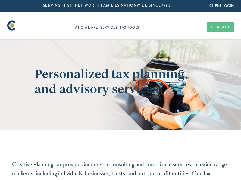 Tax Planning | Creative Planning