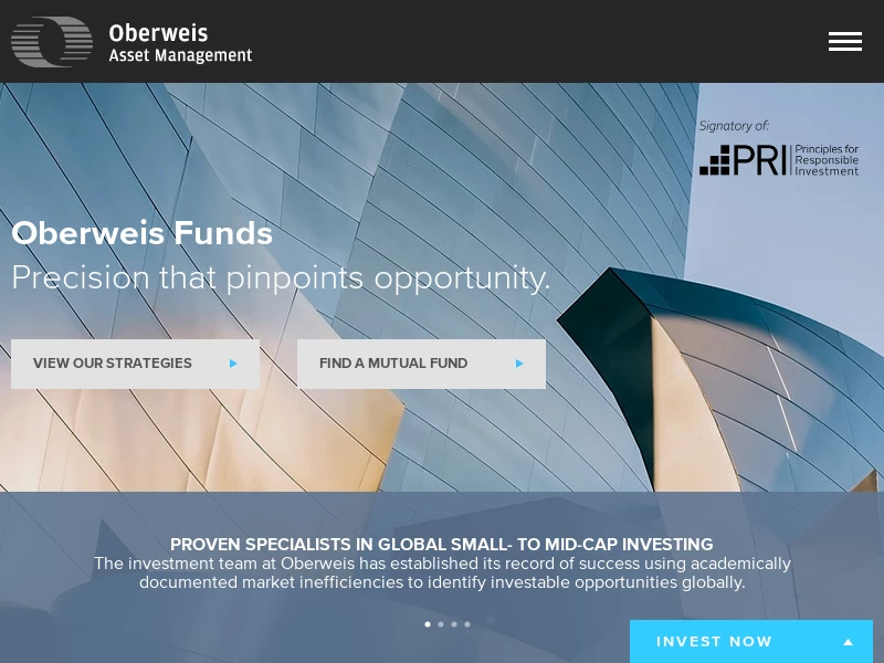 Home Page - Oberweis Asset Management