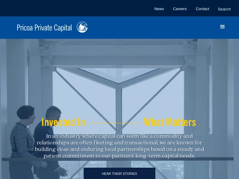 Private Capital Provider to Middle-Market Companies - Pricoa Private Capital